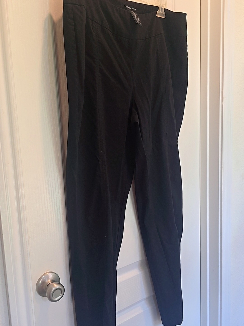 Zac & Rachel Black Slim Performance Pants